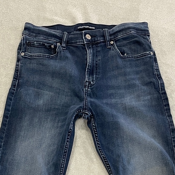 Straight Leg Denim Jeans Women's/ Unisex Size 32X32 - Picture 3 of 14